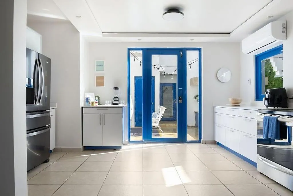 סן חואן Santorini Villa 9Bd/9B+Pool Beach House @Oceanpark 0*, סן חואן