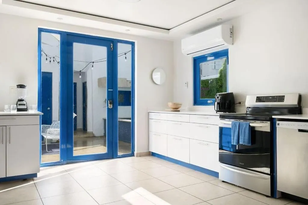 סן חואן Santorini Villa 9Bd/9B+Pool Beach House @Oceanpark