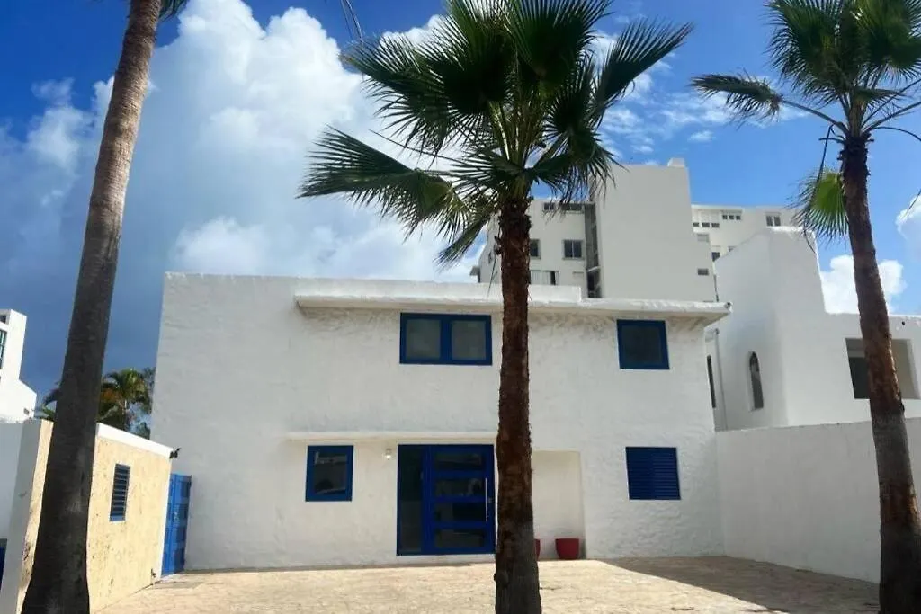 סן חואן Santorini Villa 9Bd/9B+Pool Beach House @Oceanpark  סן חואן