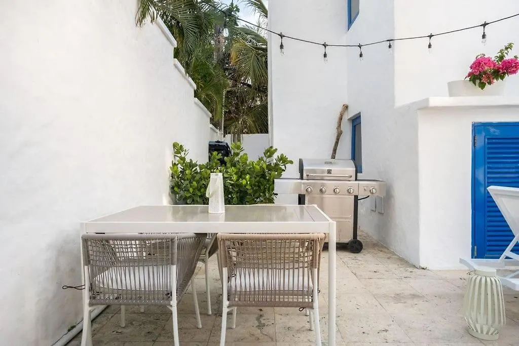 Santorini Villa 9Bd/9B+Pool Beach House @Oceanpark サンジョアン